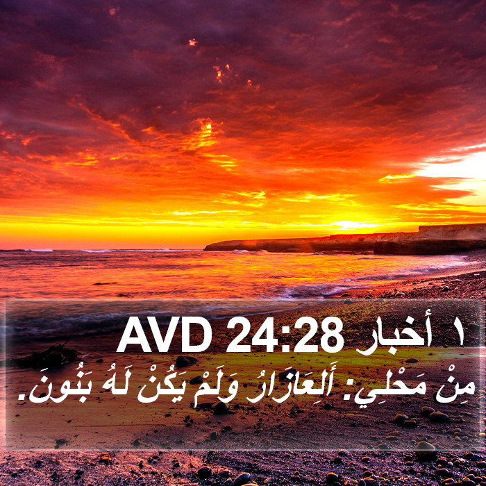 ١ أخبار 24:28 AVD Bible Study