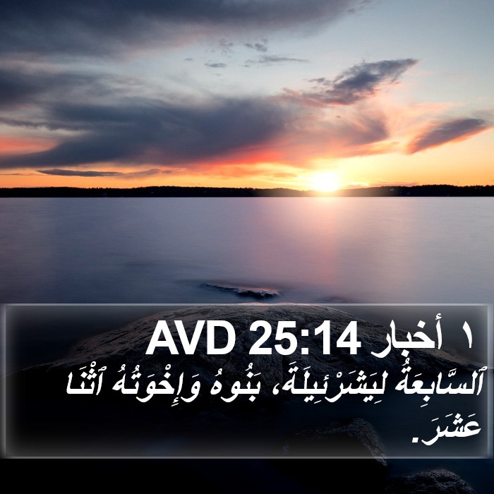 ١ أخبار 25:14 AVD Bible Study