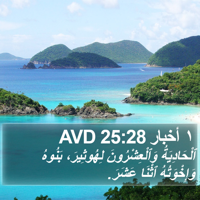 ١ أخبار 25:28 AVD Bible Study
