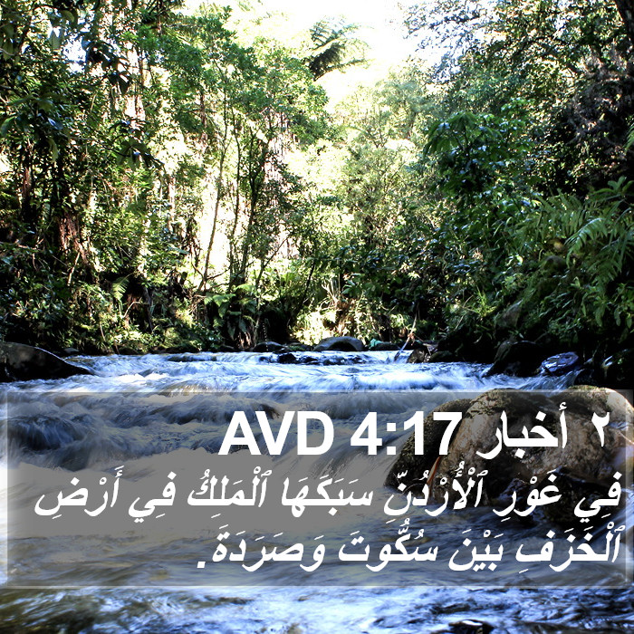 ٢ أخبار 4:17 AVD Bible Study