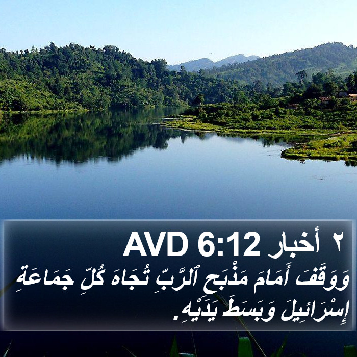 ٢ أخبار 6:12 AVD Bible Study