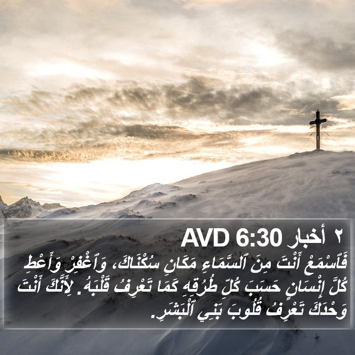 ٢ أخبار 6:30 AVD Bible Study