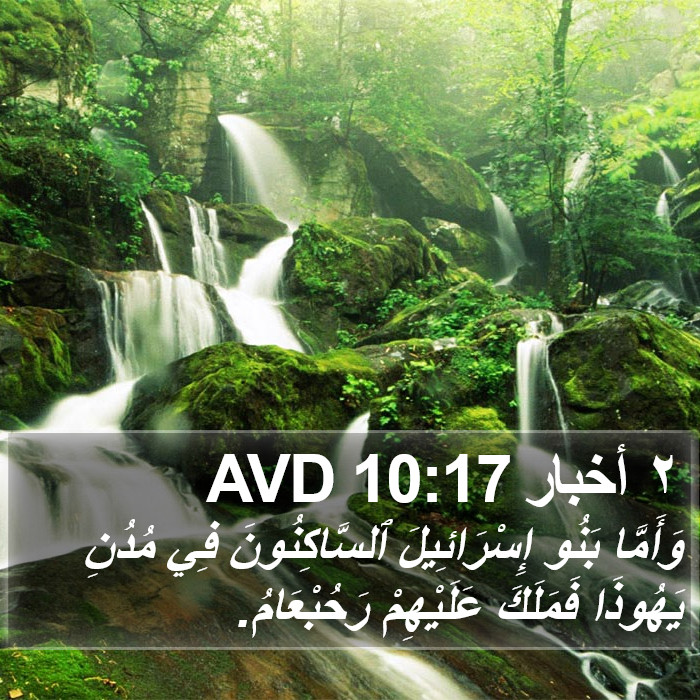 ٢ أخبار 10:17 AVD Bible Study