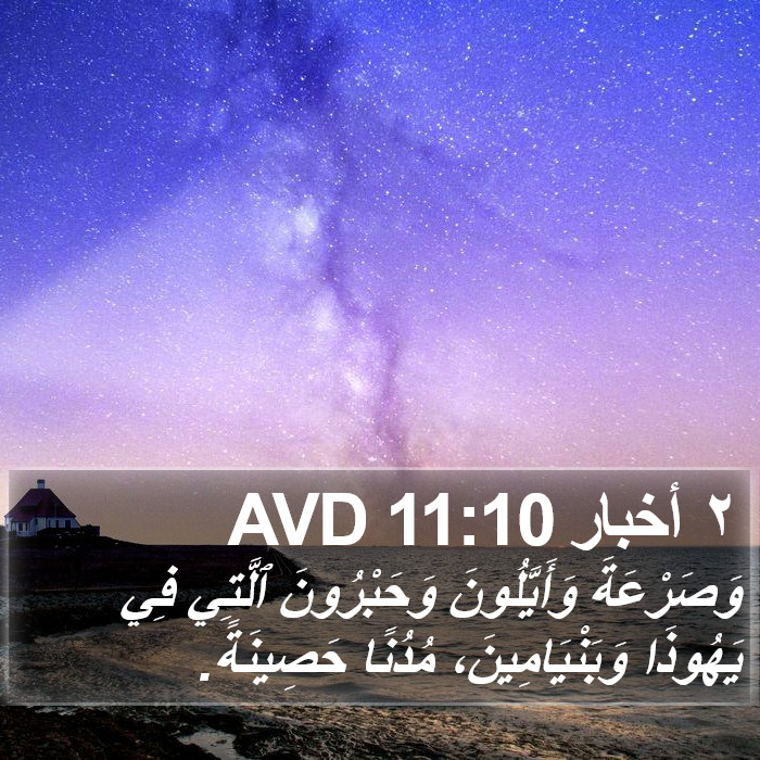٢ أخبار 11:10 AVD Bible Study