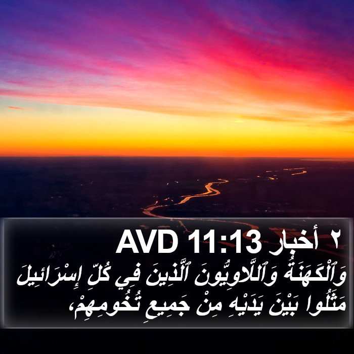 ٢ أخبار 11:13 AVD Bible Study