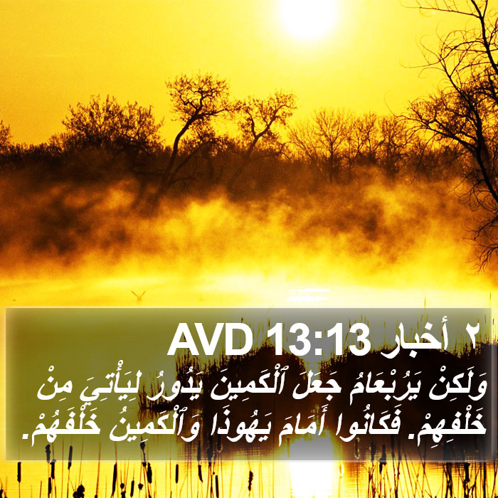 ٢ أخبار 13:13 AVD Bible Study