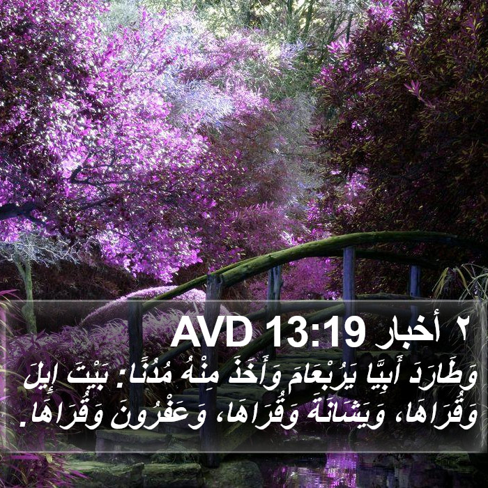 ٢ أخبار 13:19 AVD Bible Study