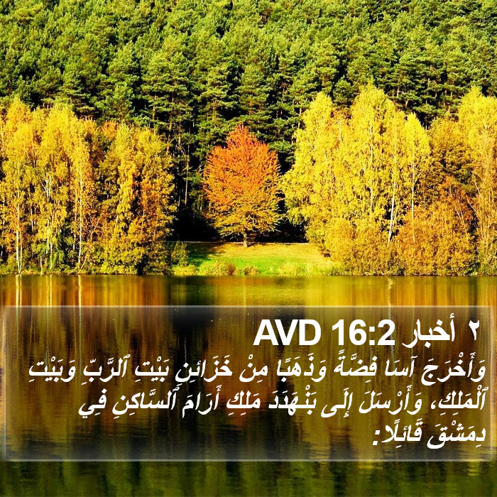 ٢ أخبار 16:2 AVD Bible Study