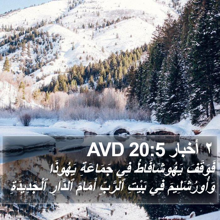 ٢ أخبار 20:5 AVD Bible Study