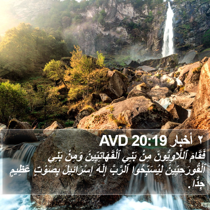 ٢ أخبار 20:19 AVD Bible Study