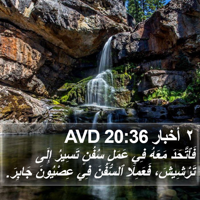 ٢ أخبار 20:36 AVD Bible Study