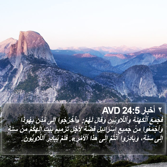 ٢ أخبار 24:5 AVD Bible Study