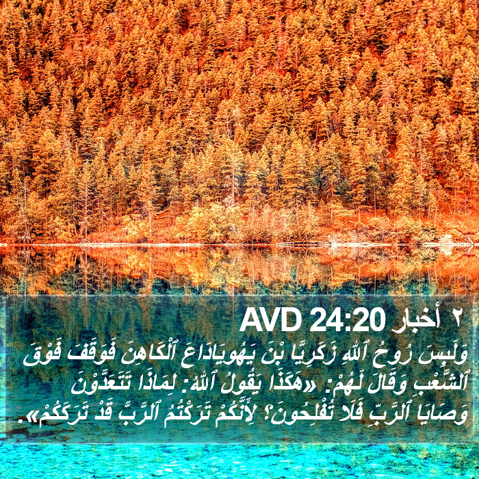 ٢ أخبار 24:20 AVD Bible Study