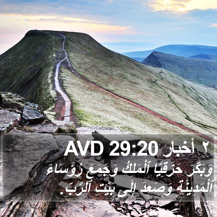 ٢ أخبار 29:20 AVD Bible Study