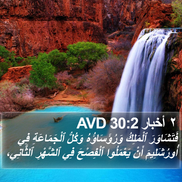 ٢ أخبار 30:2 AVD Bible Study