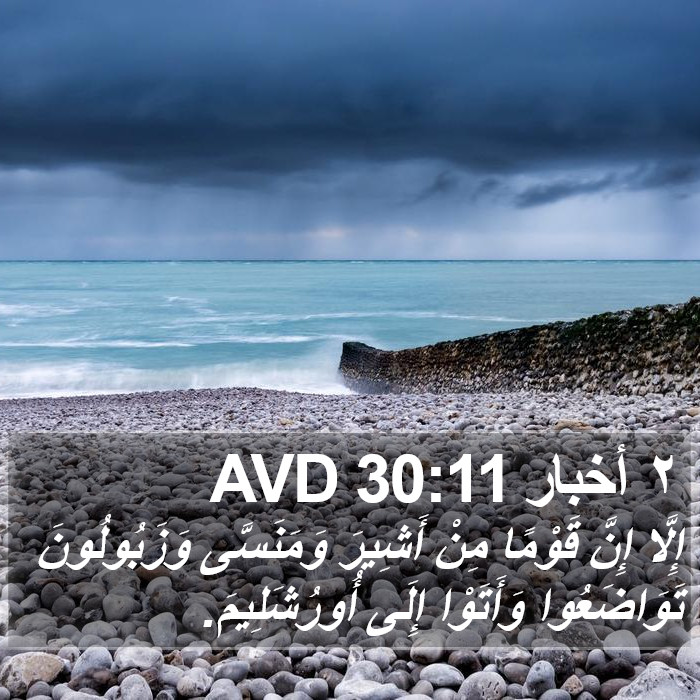 ٢ أخبار 30:11 AVD Bible Study