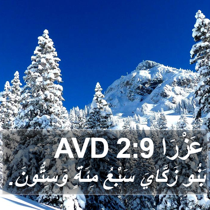 عَزْرَا 2:9 AVD Bible Study