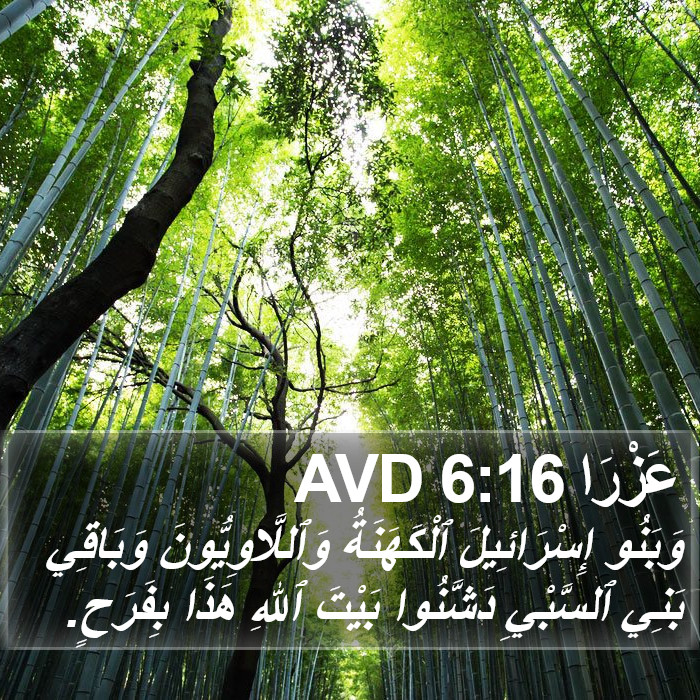 عَزْرَا 6:16 AVD Bible Study