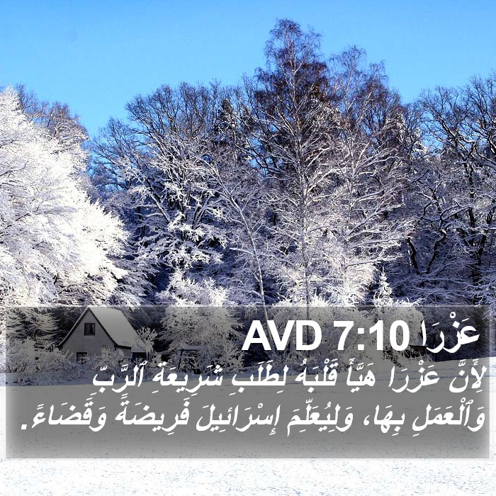 عَزْرَا 7:10 AVD Bible Study