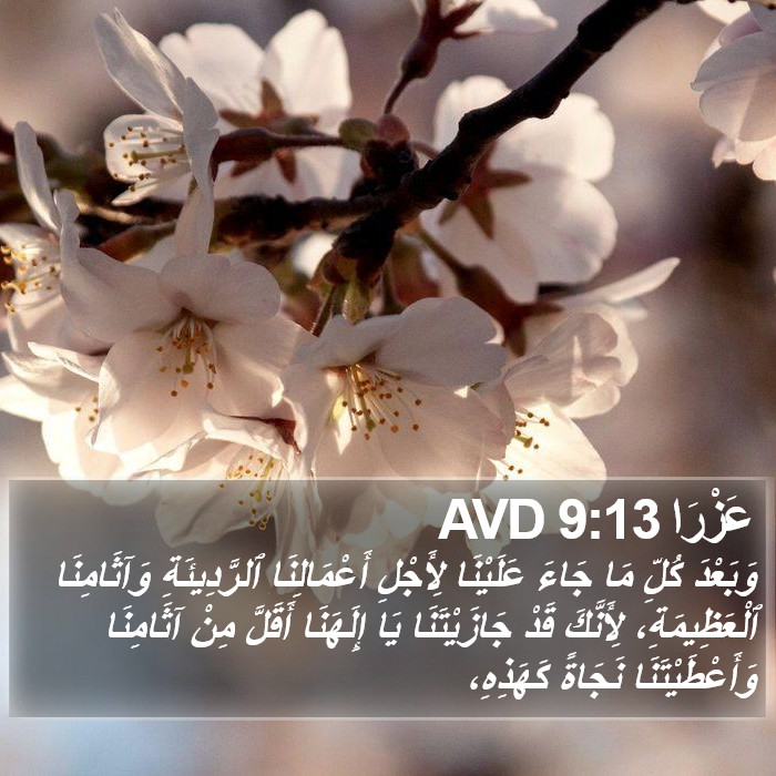 عَزْرَا 9:13 AVD Bible Study