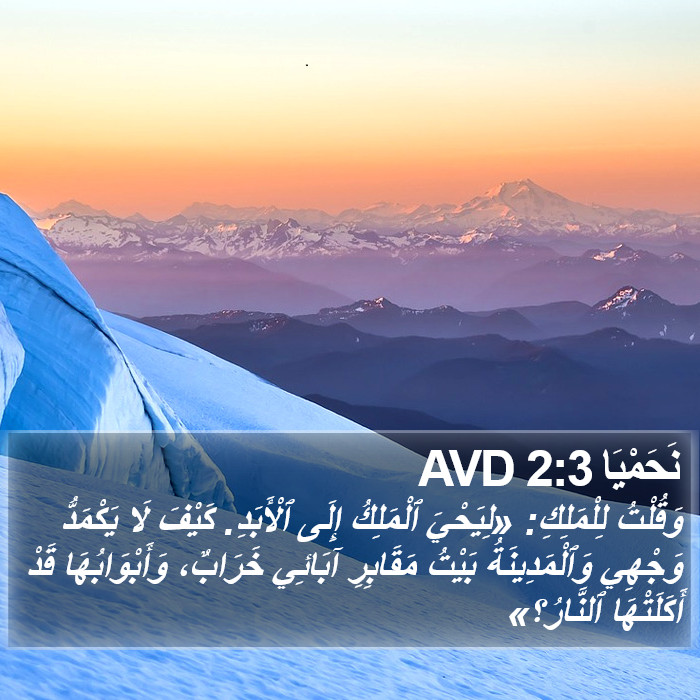 نَحَمْيَا 2:3 AVD Bible Study