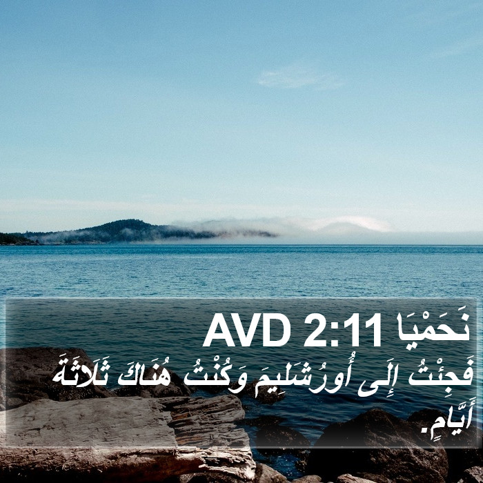 نَحَمْيَا 2:11 AVD Bible Study