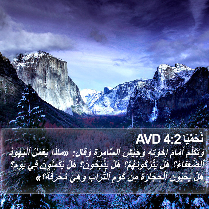 نَحَمْيَا 4:2 AVD Bible Study