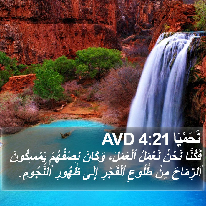 نَحَمْيَا 4:21 AVD Bible Study