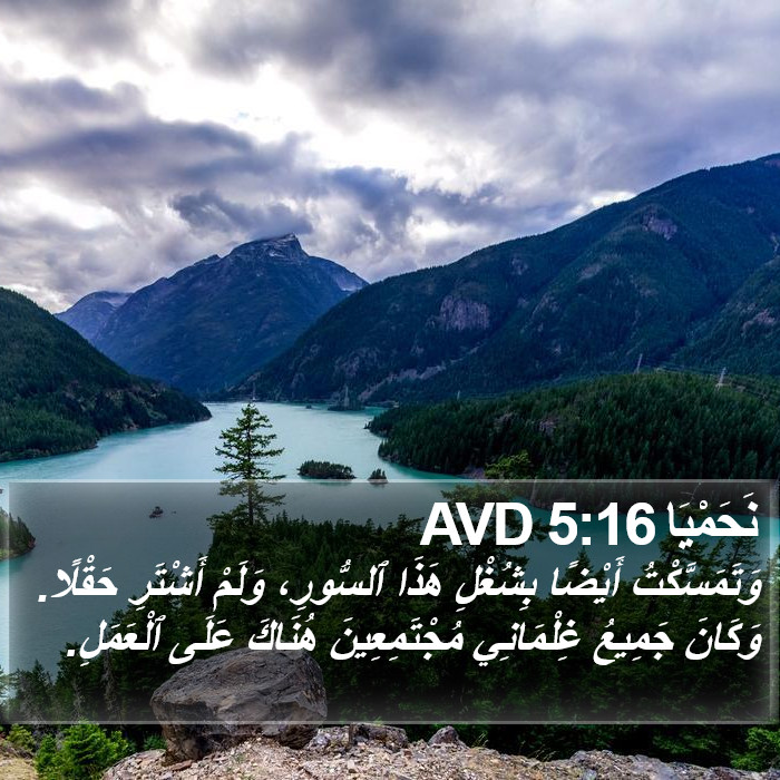 نَحَمْيَا 5:16 AVD Bible Study