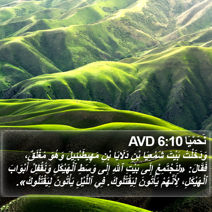 نَحَمْيَا 6:10 AVD Bible Study