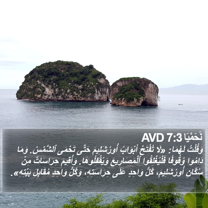 نَحَمْيَا 7:3 AVD Bible Study