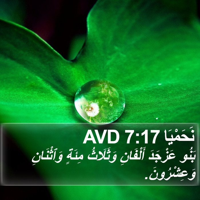 نَحَمْيَا 7:17 AVD Bible Study