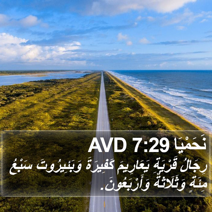 نَحَمْيَا 7:29 AVD Bible Study