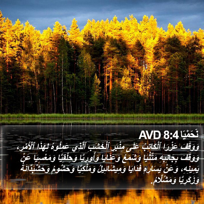 نَحَمْيَا 8:4 AVD Bible Study