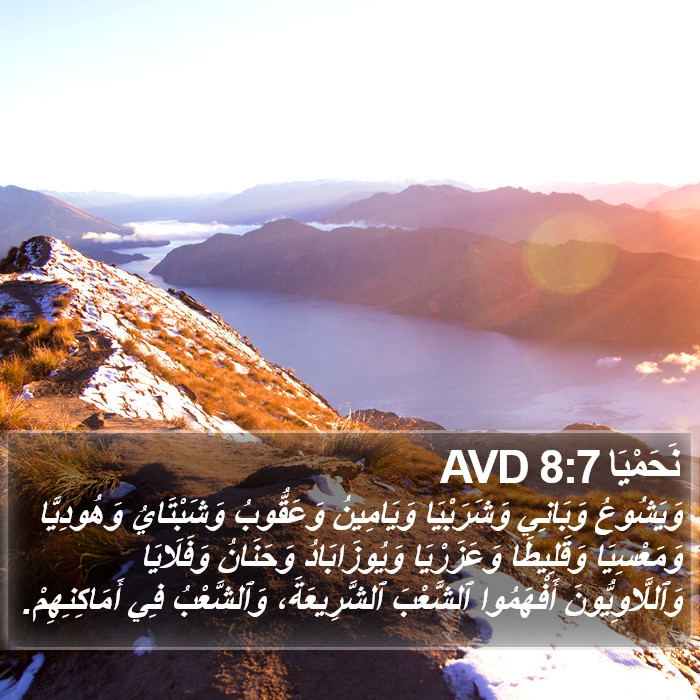 نَحَمْيَا 8:7 AVD Bible Study