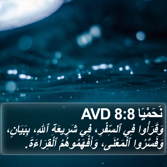 نَحَمْيَا 8:8 AVD Bible Study