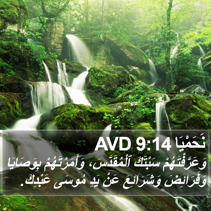 نَحَمْيَا 9:14 AVD Bible Study
