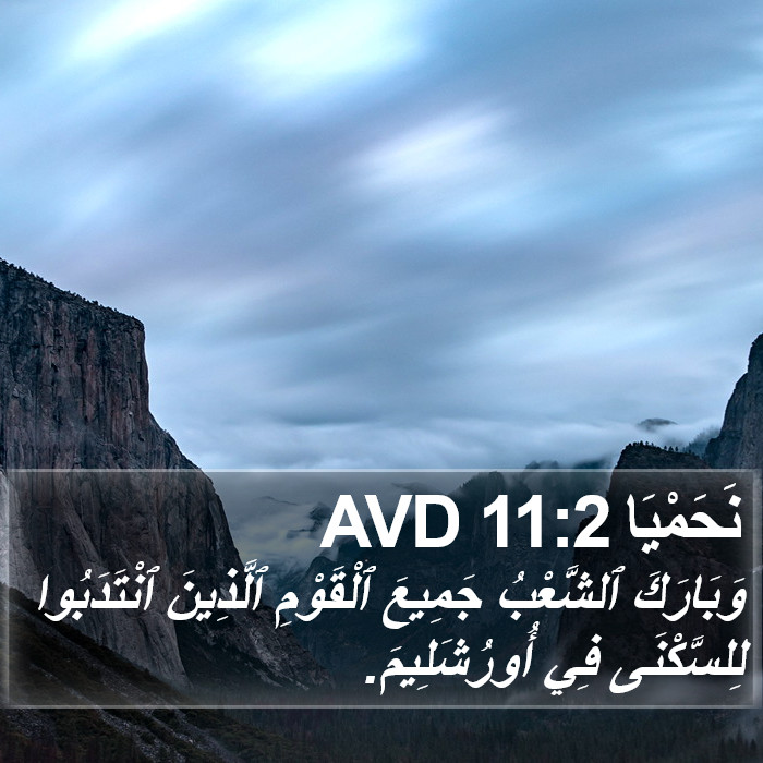 نَحَمْيَا 11:2 AVD Bible Study