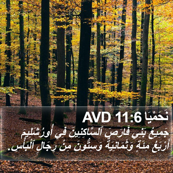 نَحَمْيَا 11:6 AVD Bible Study