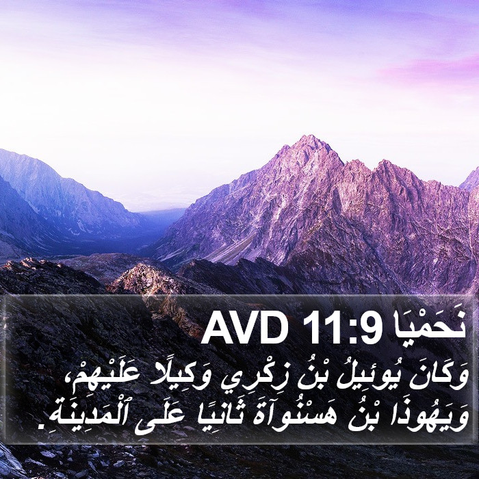 نَحَمْيَا 11:9 AVD Bible Study