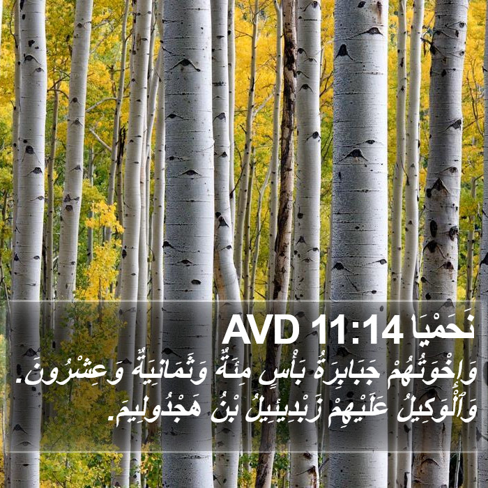 نَحَمْيَا 11:14 AVD Bible Study