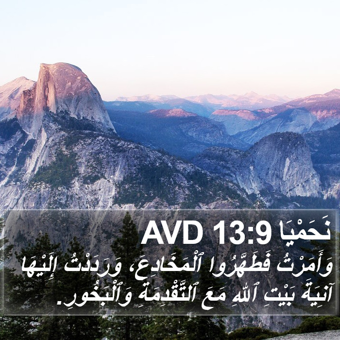 نَحَمْيَا 13:9 AVD Bible Study