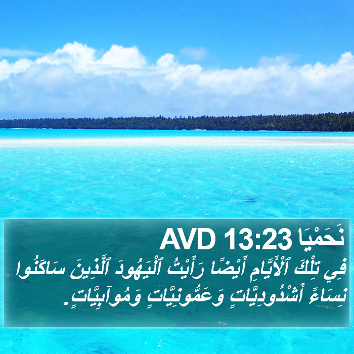 نَحَمْيَا 13:23 AVD Bible Study