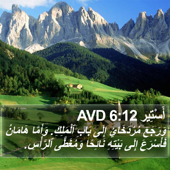 أَسْتِير 6:12 AVD Bible Study