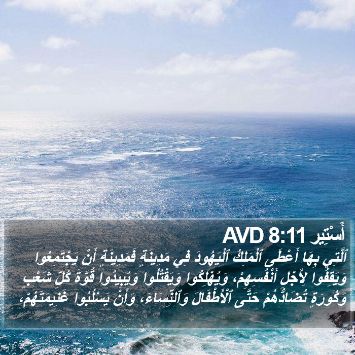 أَسْتِير 8:11 AVD Bible Study