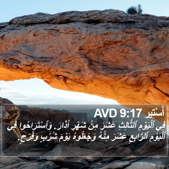 أَسْتِير 9:17 AVD Bible Study