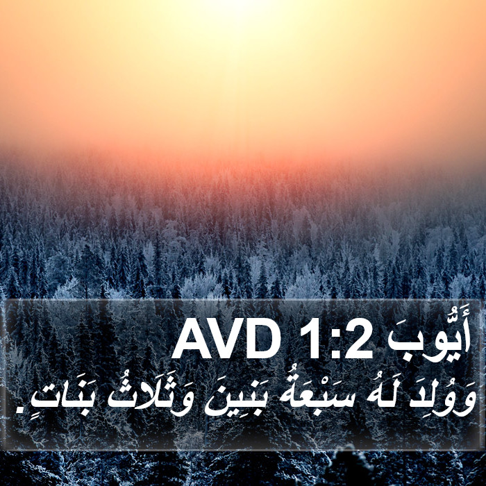 أَيُّوبَ 1:2 AVD Bible Study