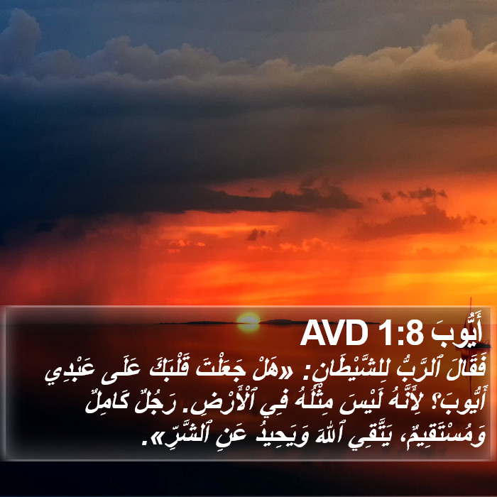 أَيُّوبَ 1:8 AVD Bible Study