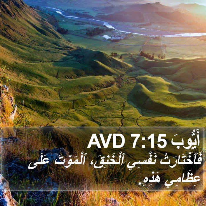 أَيُّوبَ 7:15 AVD Bible Study