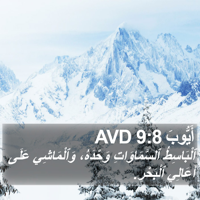 أَيُّوبَ 9:8 AVD Bible Study